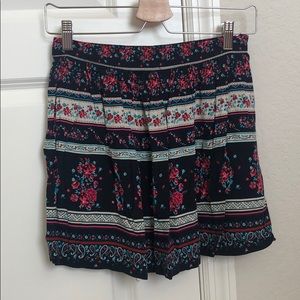 F21 Floral skirt